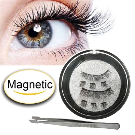 Magnet False Eyelashes No Glue D Magnetic Reusable Full Size