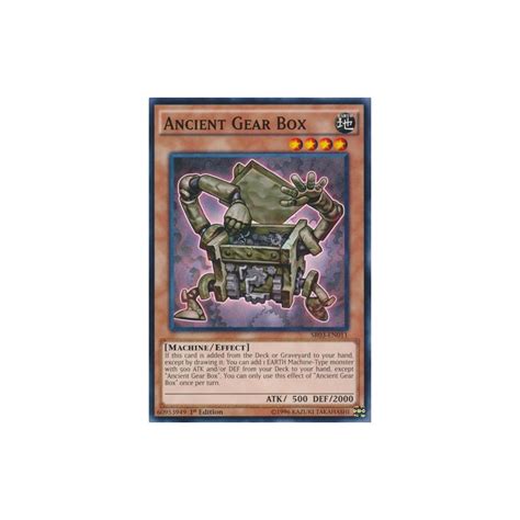 TCG Ancient Gear Box SR03 EN011 Tiendas Level Up