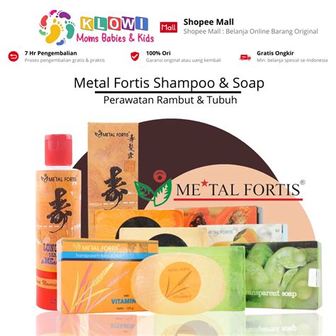 Jual Metal Fortis Long Life Shampoo Sabun Metal Metal Shampoo