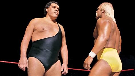 Hulk Hogan Vs Andre The Giant Wwe Championship Match Wrestlemania