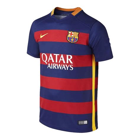 Barcelona Jersey Custom Home Soccer Retro Jersey 2015/16 | Best Soccer Store