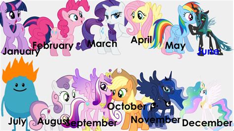 Your Birth Month, Is Your MLP Character! - Forum Games - MLP Forums