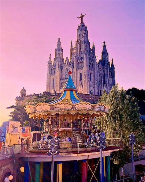 Tibidabo: Stunning Views over Barcelona | SerenTripidy