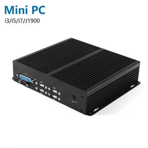 G Wifi Network Dual Lan Mini Pc Fanless Small Computer J Cpu Mini