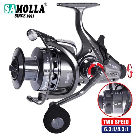 Carp Fishing Reel Spinning Two Speed Double Brake Kg