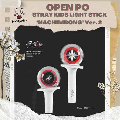 Jual Booked Stray Kids Official Lightstick V2 Shopee Indonesia