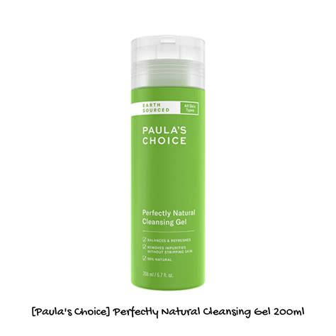 Paula S Choice Perfectly Natural Cleansing Gel 200ml K BEAUTY Lazada