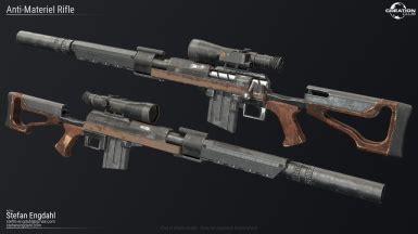 Cc Anti Materiel Rifle Czech Translation At Fallout Nexus Mods