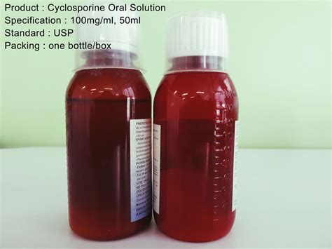 Cyclosporine Oral Solution 100mgml 50ml Oral Medications