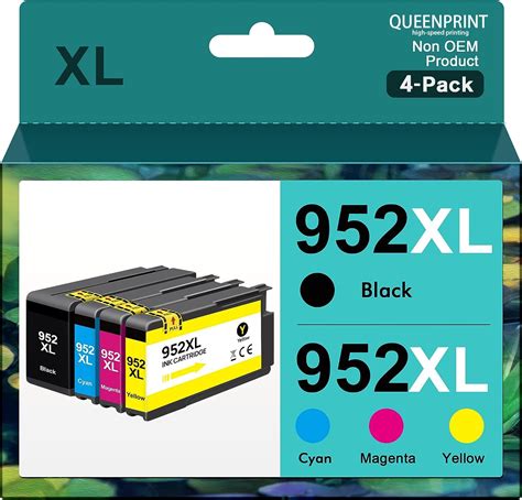 952xl 952 Xl Higher Yield Upgraded Ink Cartridges Replacement For Hp 952 Xl Ink