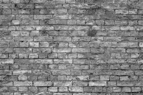 Brick Wall (black And White) Stock Image - Image: 40160145