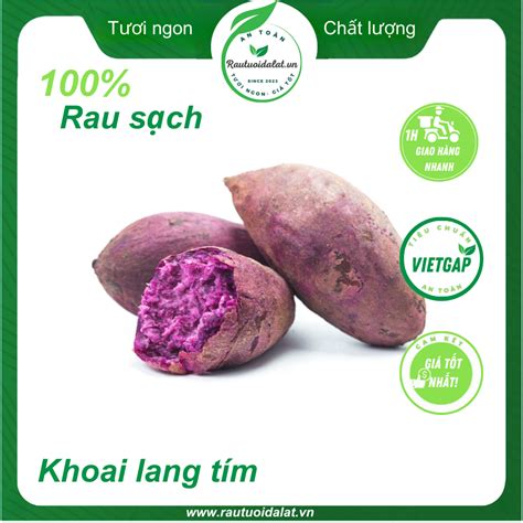 Khoai lang tím - Công ty TNHH Trang Dũng Lâm Đồng