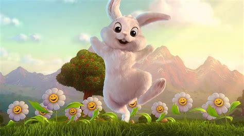 Funny Rabbit Wallpaper