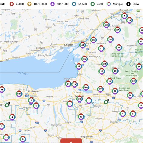 Ct Light And Power Outage Map | Shelly Lighting