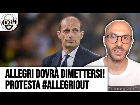 La mossa Scanavino per far dimettere Allegri dalla Juventus Non è