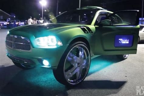 Video: This Ridiculous Donk Rolls On 32-Inch Wheels - Street Muscle