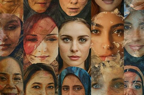 Premium Photo Celebrating Diversity Multicultural Womens Collage