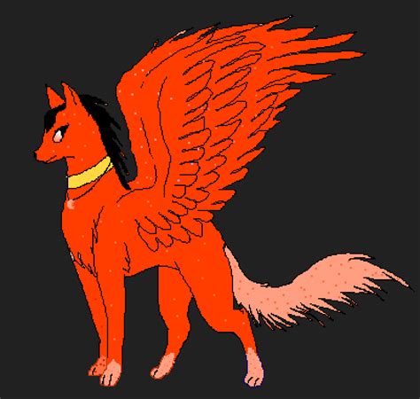 Editing Fox with wings - Free online pixel art drawing tool - Pixilart