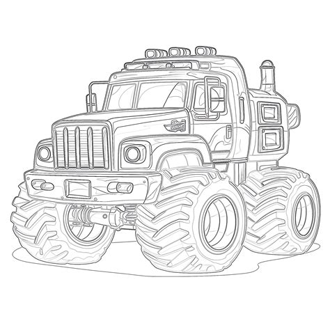 Free Fire Truck Coloring Pages To Print