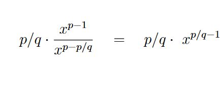 exponentiation - Simplifying fractional exponents with variables ...