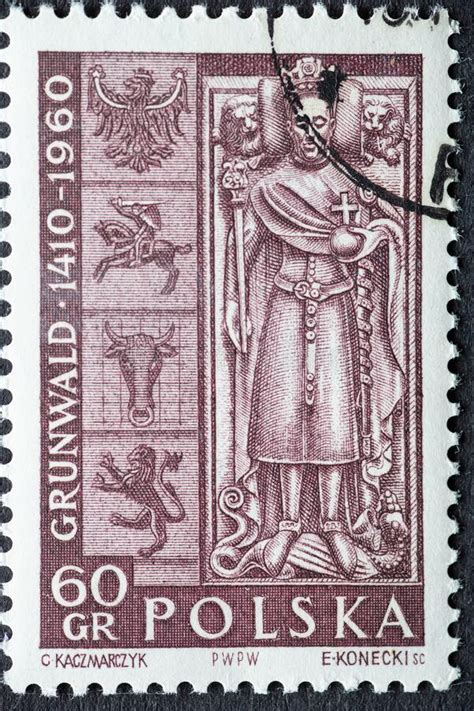 Poland Circa A Post Stamp Printed In Poland Showing Building