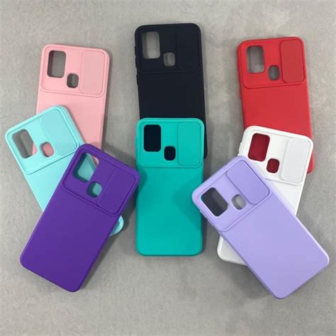 Capa Samsung M S M Slide Cam Protege Esconde C Mera Silicone