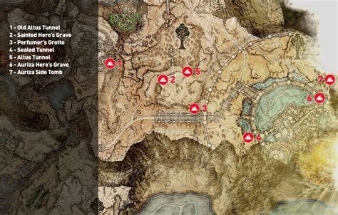 Elden Ring Guide Altus Plateau Dungeon Locations Ancient Dragon