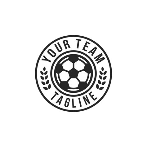 Soccer team emblem logo design vector illustration 18937879 Vector Art ...