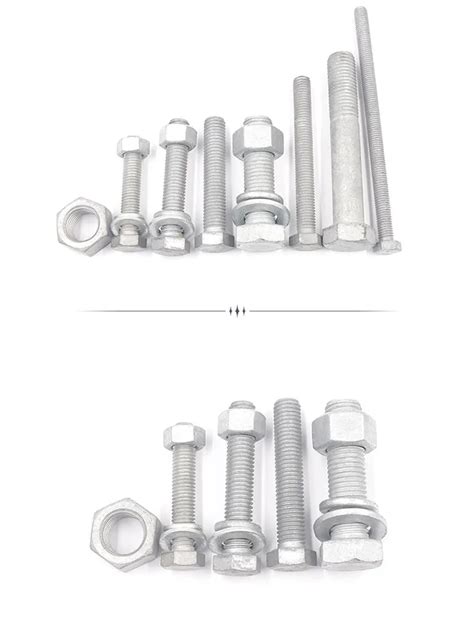 Hot Dip Galvanized Hex Bolt Nut Washer Best Price