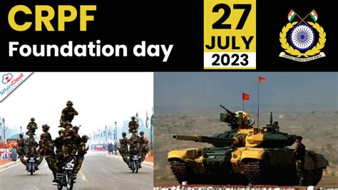 85th CRPF Raising Day 27th July 2023