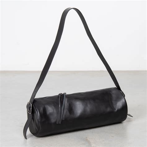 BLACK BAGUETTE BAG Wolfensson