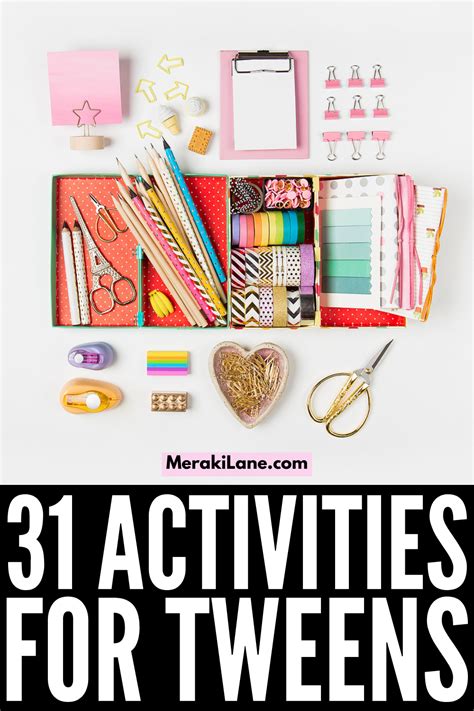 31 Indoor And Outdoor Tween Activities To Beat Boredom Year Round Artofit