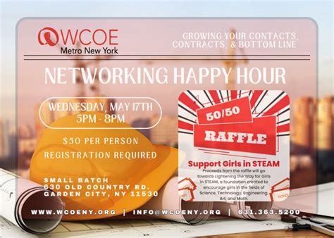 Networking Happy Hour - Women Construction Owners & Executives - Metro ...