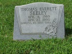 Thomas Everett Seeley M Morial Find A Grave