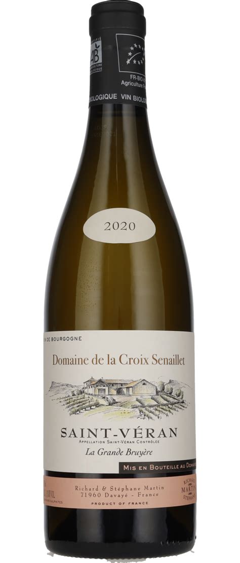 Køb 2020 Saint Véran Grande Bruyère Domaine De La Croix Senaillet Og