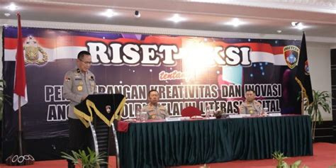 Riset Aksi Pengembangan Kreativitas Dan Inovasi Anggota Polri Melalui