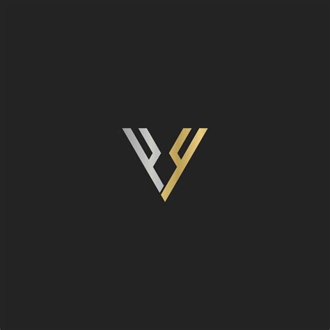 Vy Yv V And Y Abstract Initial Monogram Letter Alphabet Logo Design