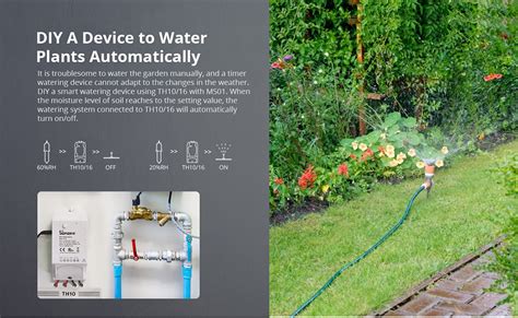 SONOFF MS01 Smart Soil Moisture Sensor With RJ11 Adapter Sonoff India