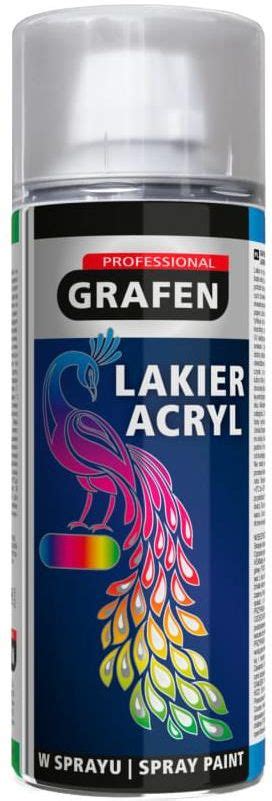 Grafen Professional Lakiery Akrylowe W Sprayu Grafen Professional 400ml