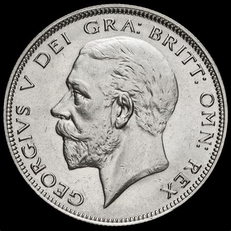 George V Silver Half Crown Scarce G Ef