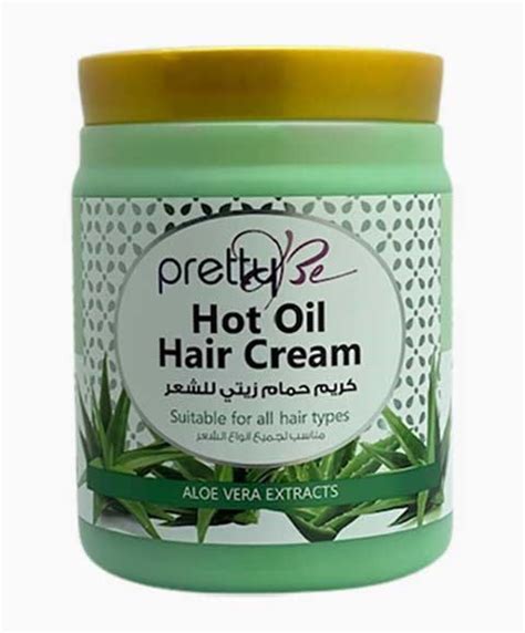 Hot Oil Hair Cream With Aloe Vera Extracts Pretty Be P