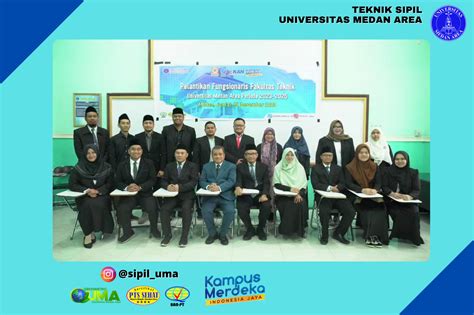 Selamat Dan Sukses Pelantikan Fungsionaris Fakultas Teknik Universitas