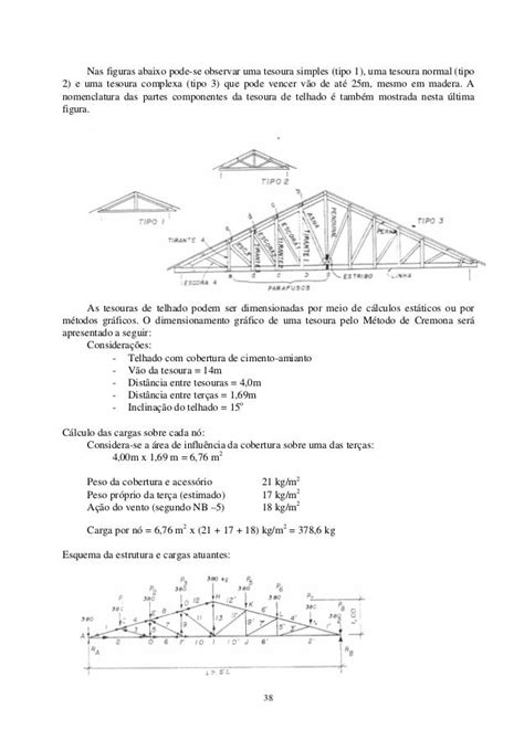 Como Calcular Estrutura Metalica Para Telhado Várias Estruturas