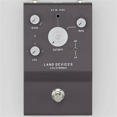 New Pedal Land Devices Moonbow Filter Overdrive Delicious Audio