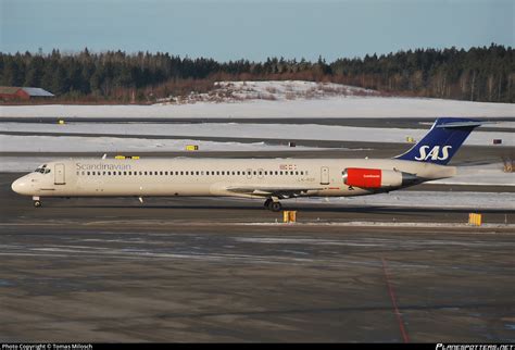 Ln Rop Sas Scandinavian Airlines Mcdonnell Douglas Md Dc