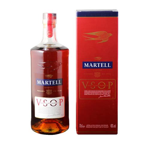 Cognac Martell Vsop Red Barrel Ml City Club