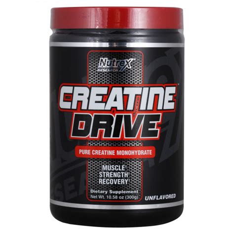 Nutrex Creatine Drive Black 300 гр купить в интернет магазине