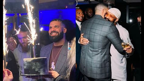 Drake Celebrates His 34th Birthday With Lavish Celeb Party In La Youtube