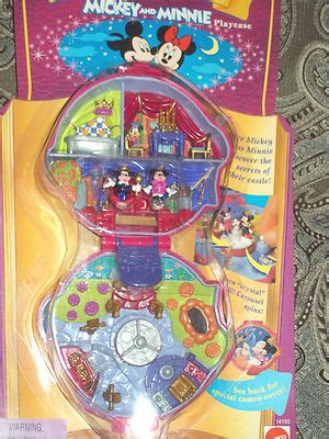 Vintage Polly Pocket Disney Mickey And Minnie Mouse Compact