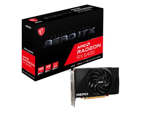 Radeon Rx 6400 Aero Itx 4g